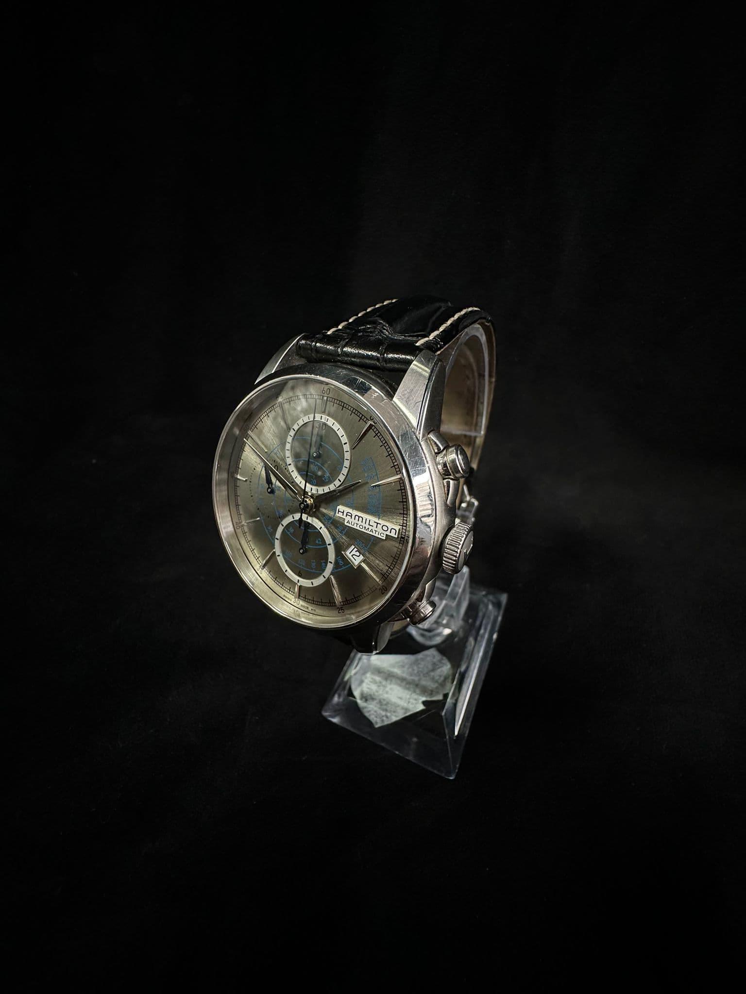 Ceas Hamilton RailRoad, 44mm, automatic Eta 7750 2
