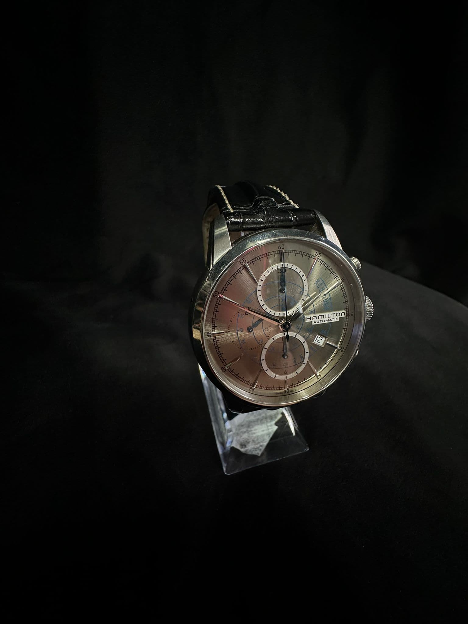 Ceas Hamilton RailRoad, 44mm, automatic Eta 7750 3