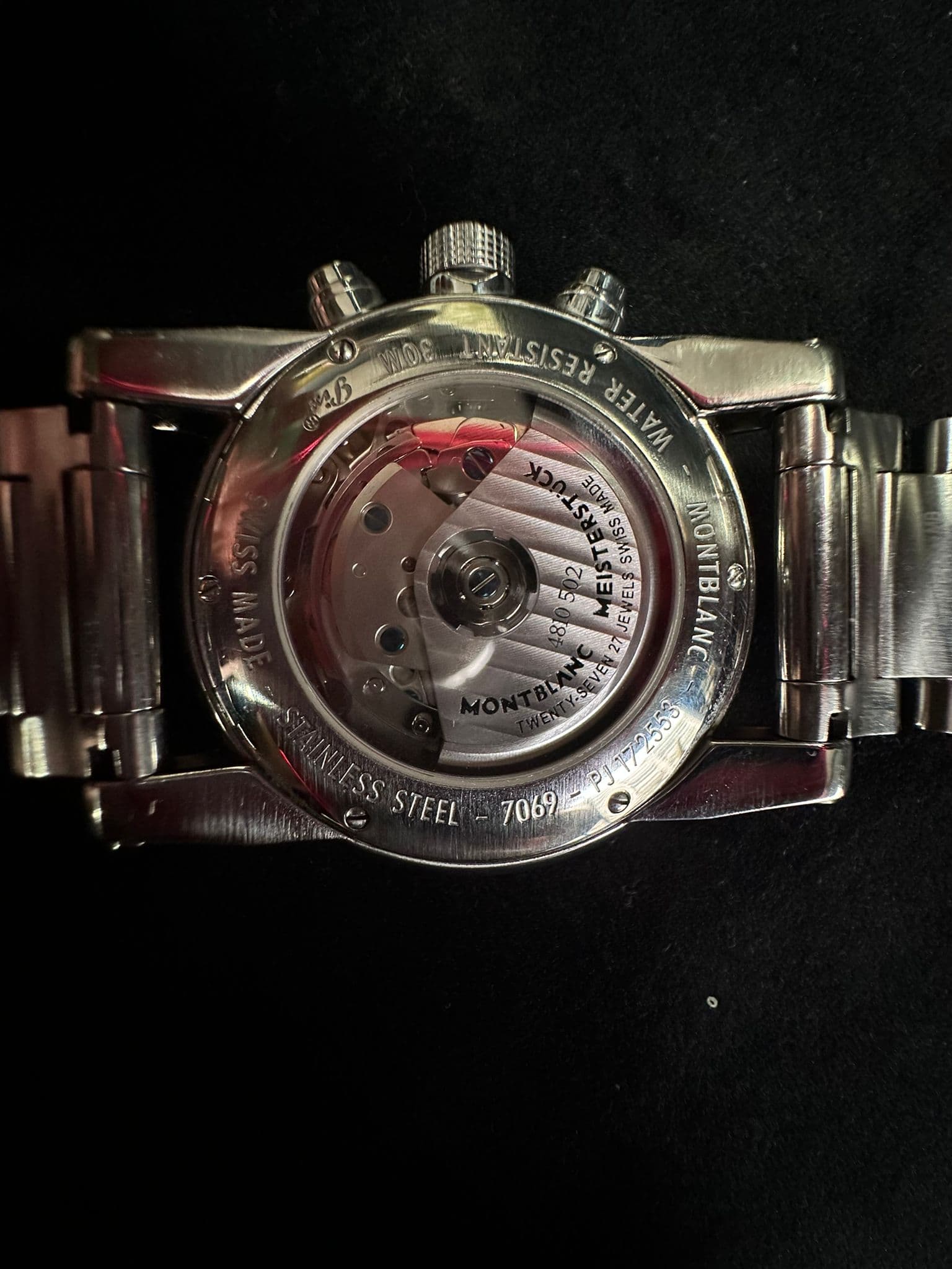 Ceas Montblanc TimeWalker Chronograph Automatic ETA 7753, 43mm 4