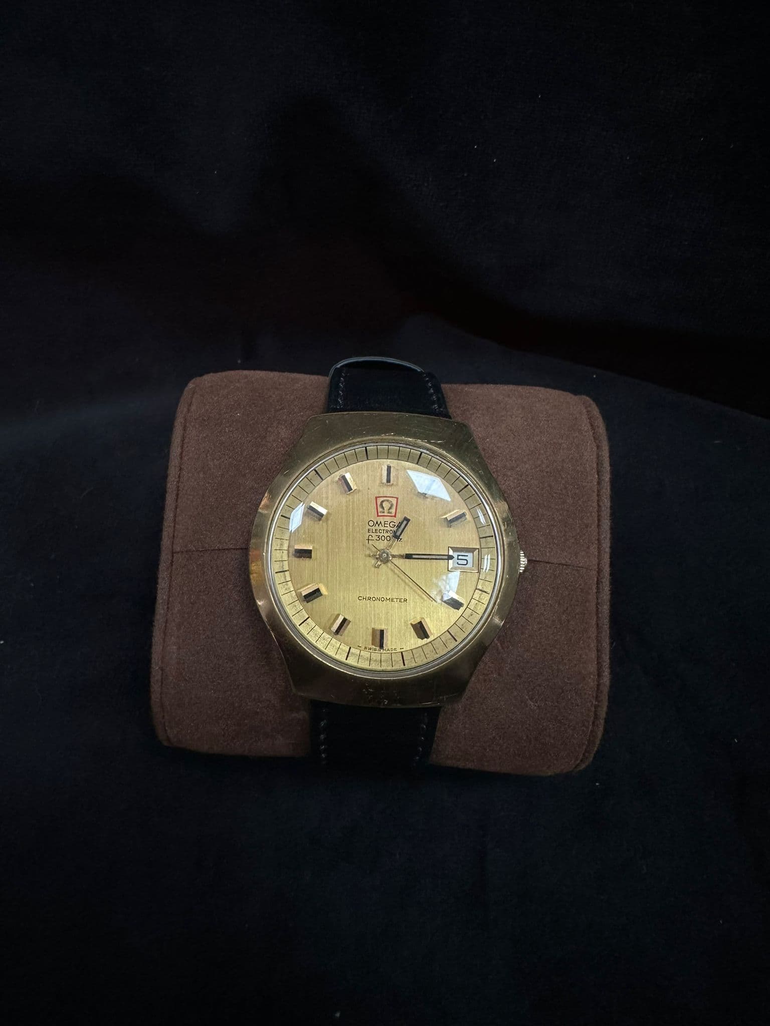 Ceas Omega F300Hz Chronometer, 40mm, Quartz Cal. 1250 Vintage