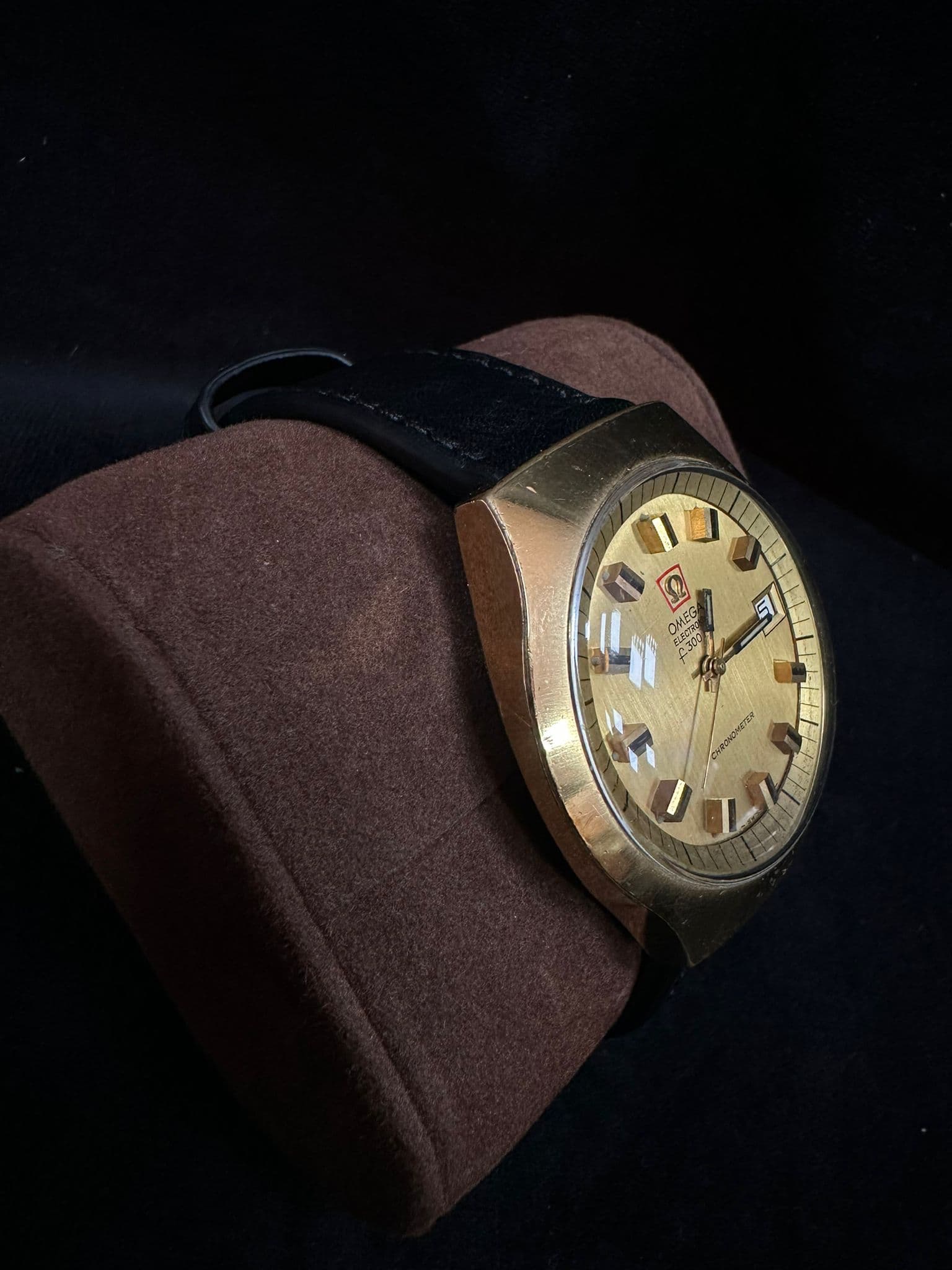 Ceas Omega F300Hz Chronometer, 40mm, Quartz Cal. 1250 Vintage 2
