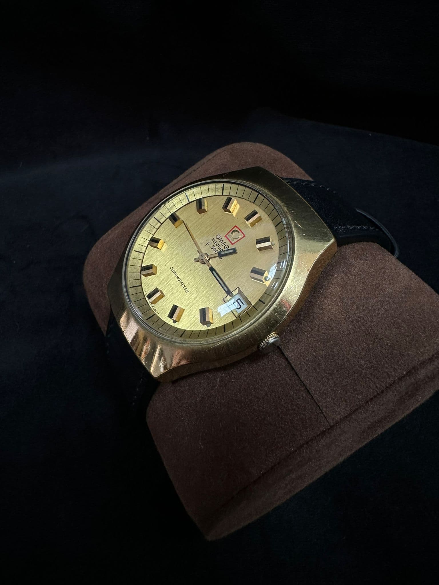 Ceas Omega F300Hz Chronometer, 40mm, Quartz Cal. 1250 Vintage 3