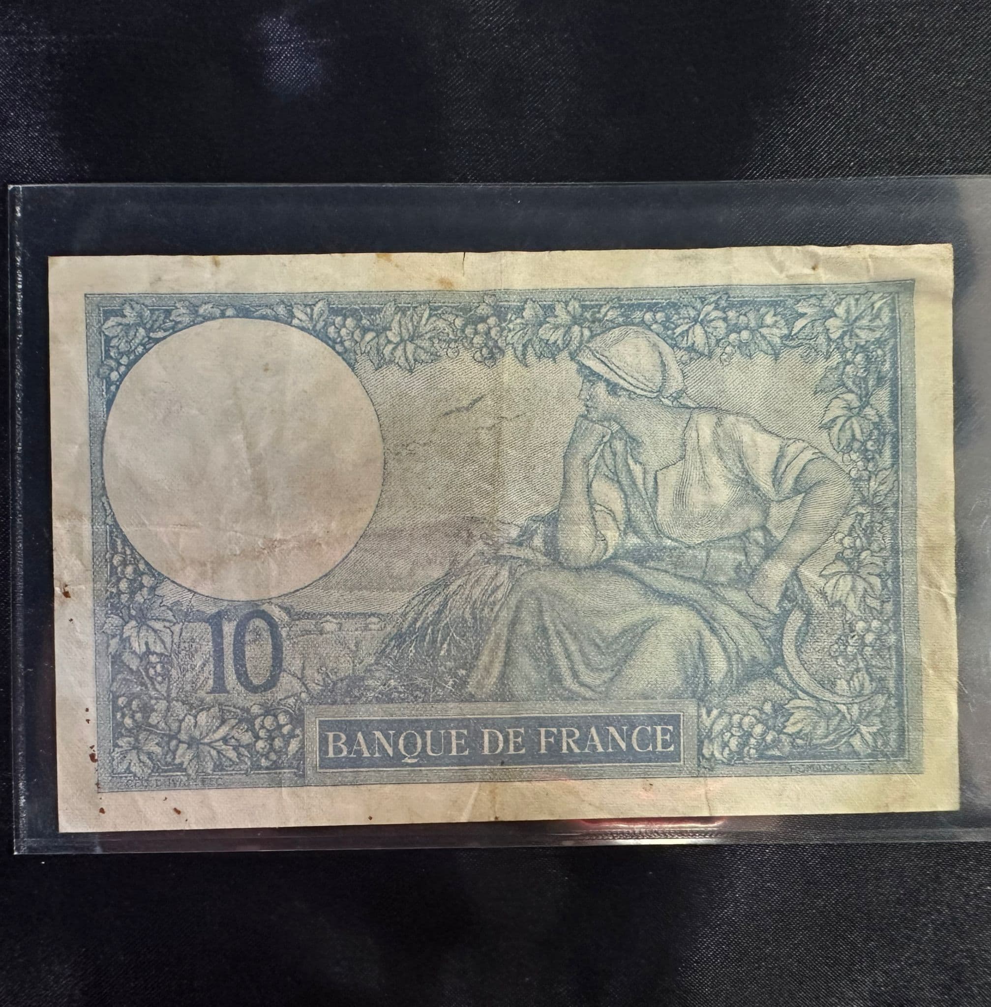 Bancnotă 10 Francs Banque de France (1932), piesă de colecție 2