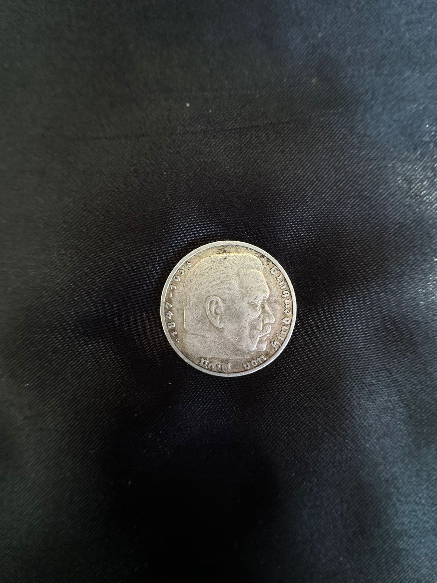 Monedă 5 Reichsmark 1936 - Paul von Hindenburg