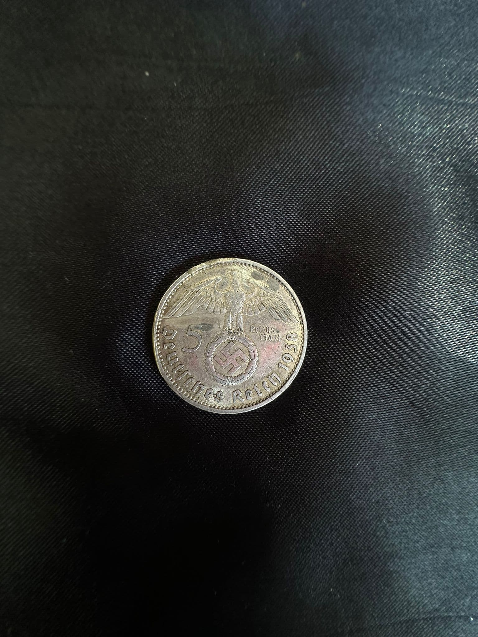 Monedă 5 Reichsmark 1938 - Paul von Hindenburg 2