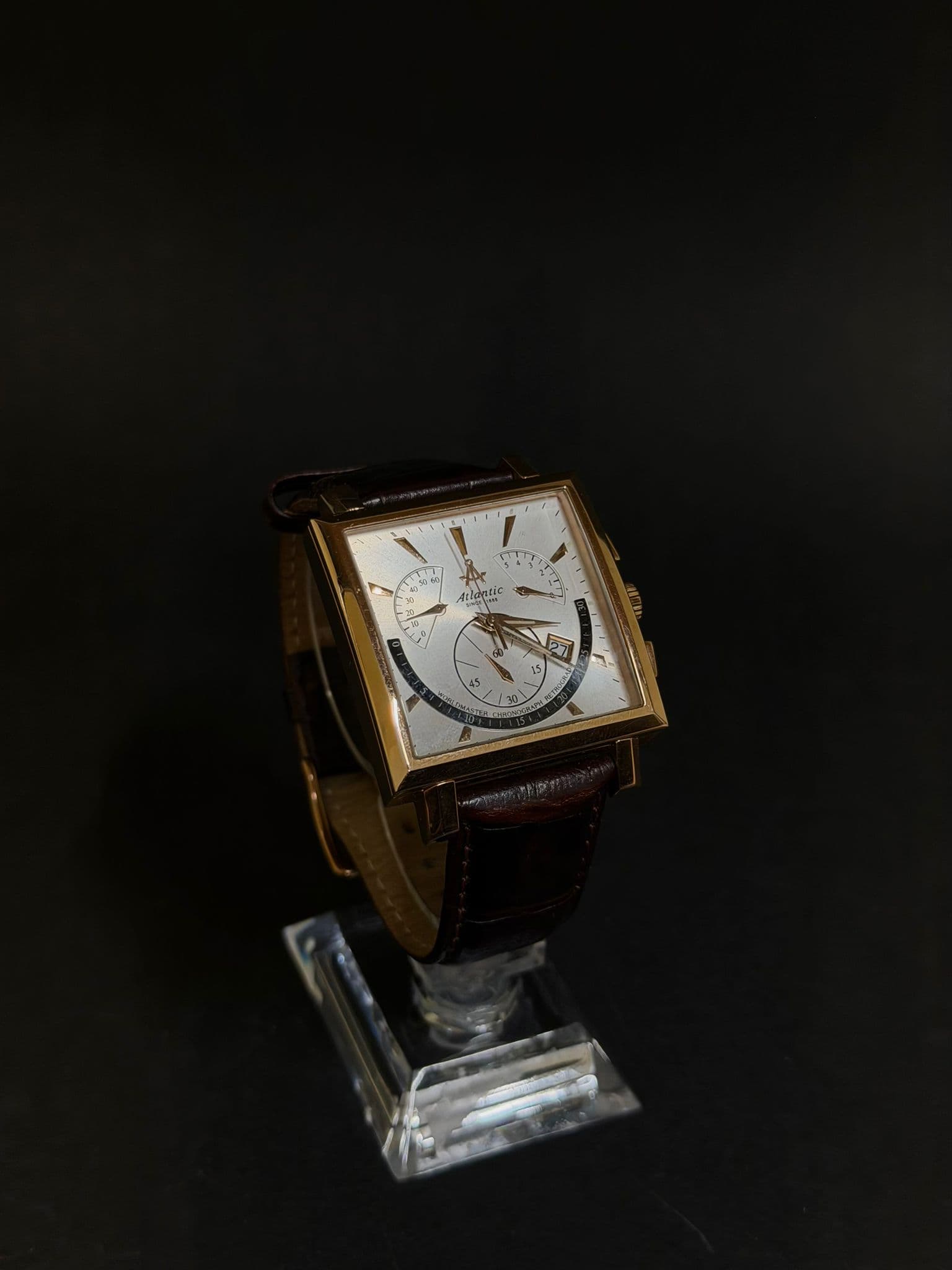 Ceas ATLANTIC WORLDMASTER SQUARE CHRONOGRAPH RETROGRADE