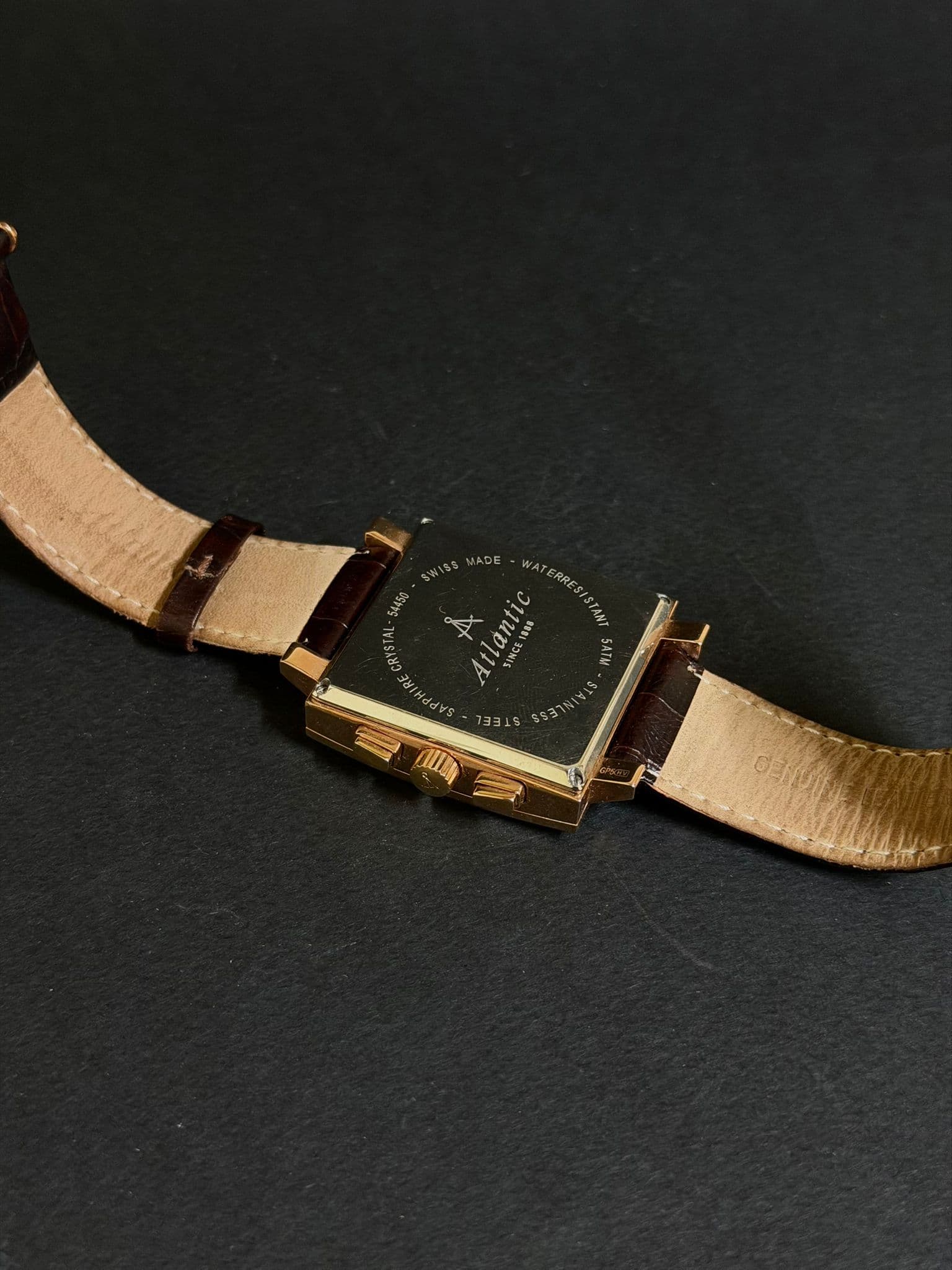 Ceas ATLANTIC WORLDMASTER SQUARE CHRONOGRAPH RETROGRADE 4