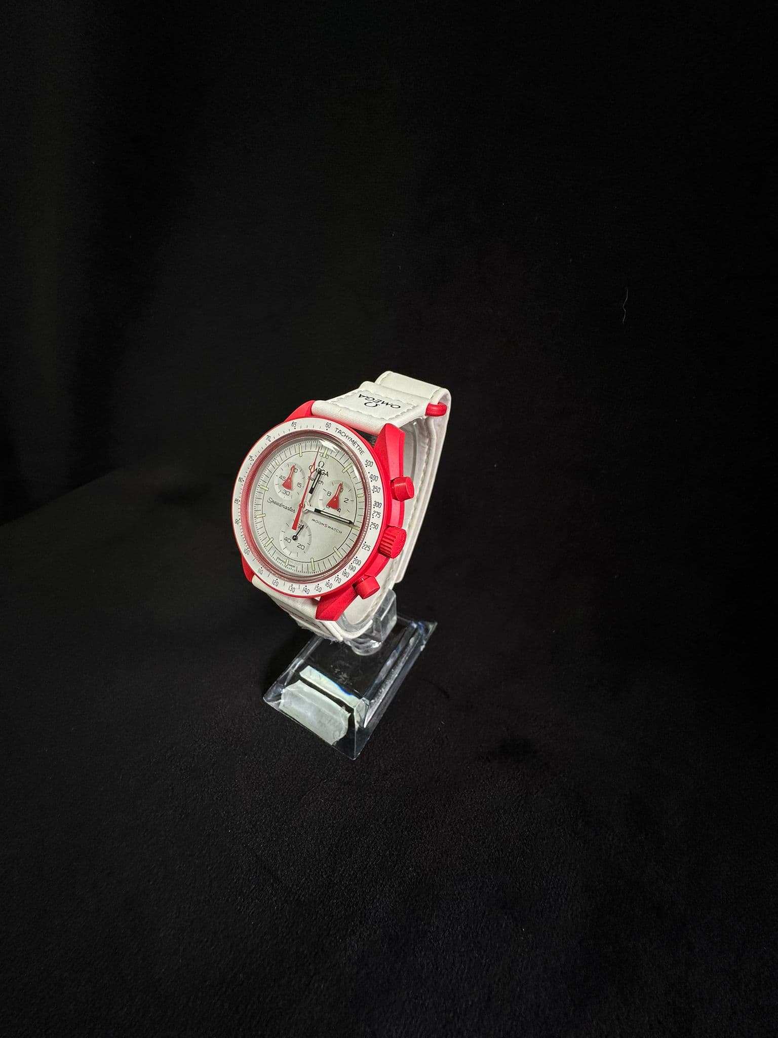 Ceas Omega x Swatch MoonSwatch - Mission to Mars - Quartz - 40mm
