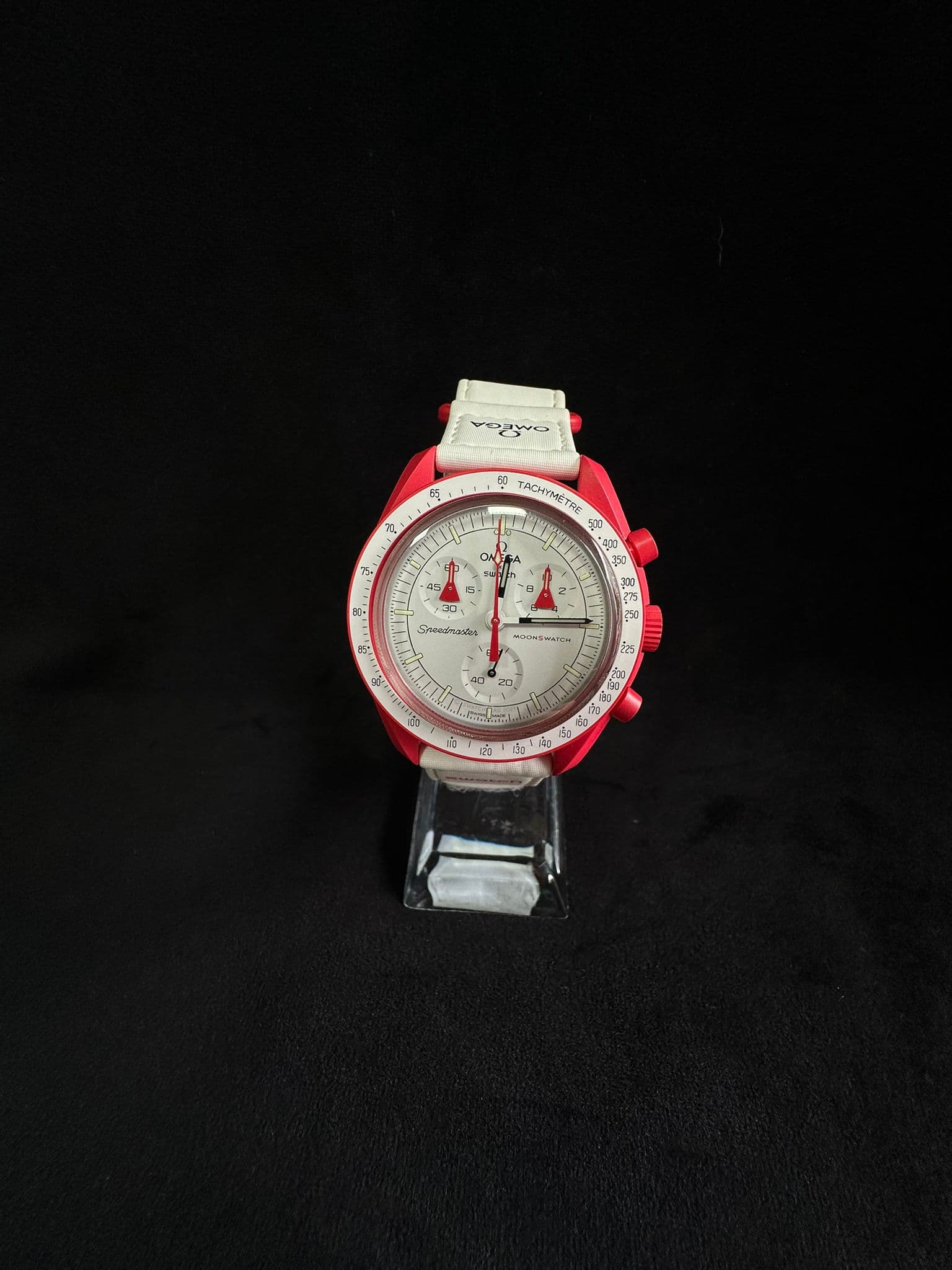 Ceas Omega x Swatch MoonSwatch - Mission to Mars - Quartz - 40mm 2