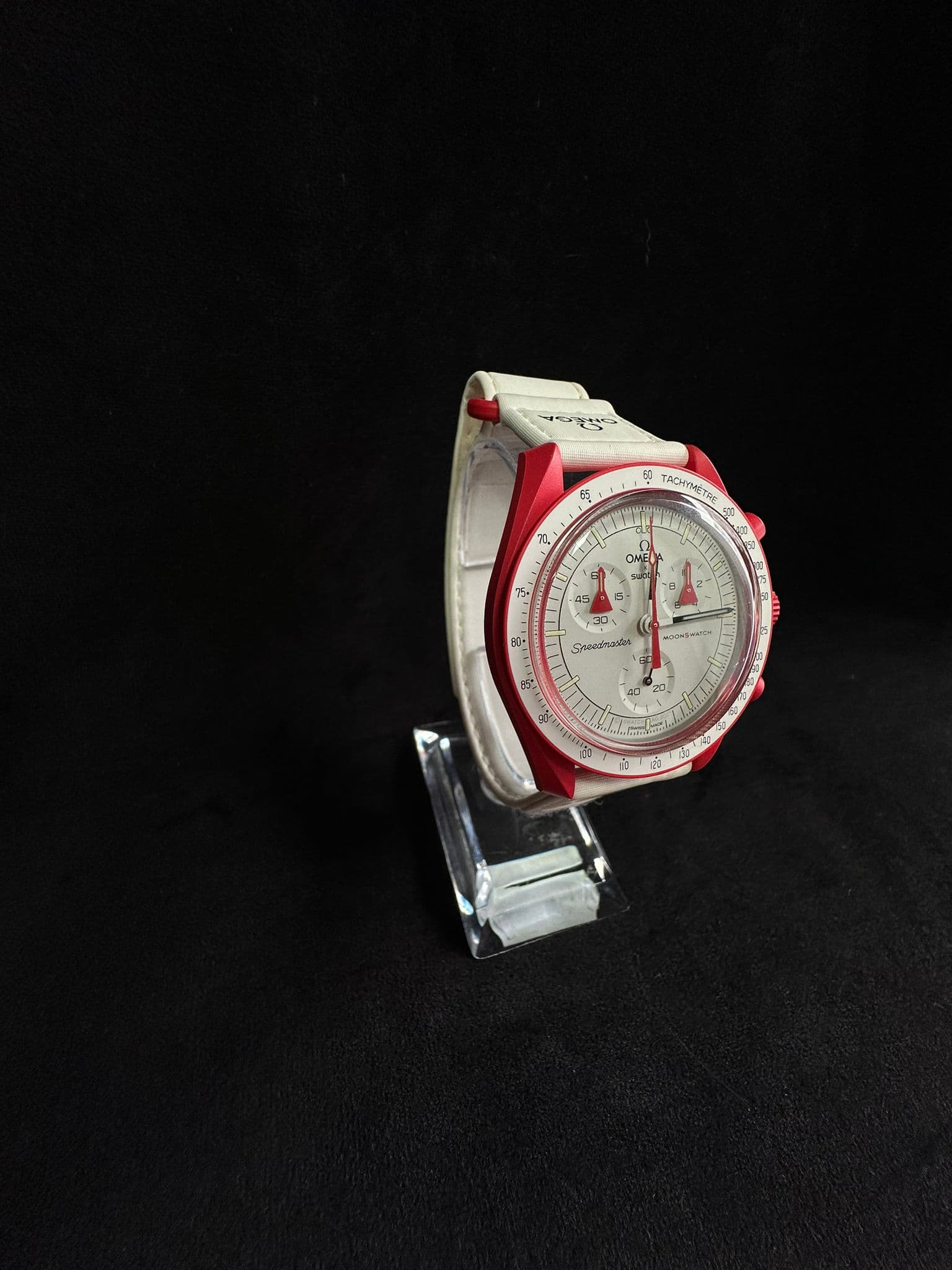 Ceas Omega x Swatch MoonSwatch - Mission to Mars - Quartz - 40mm 3