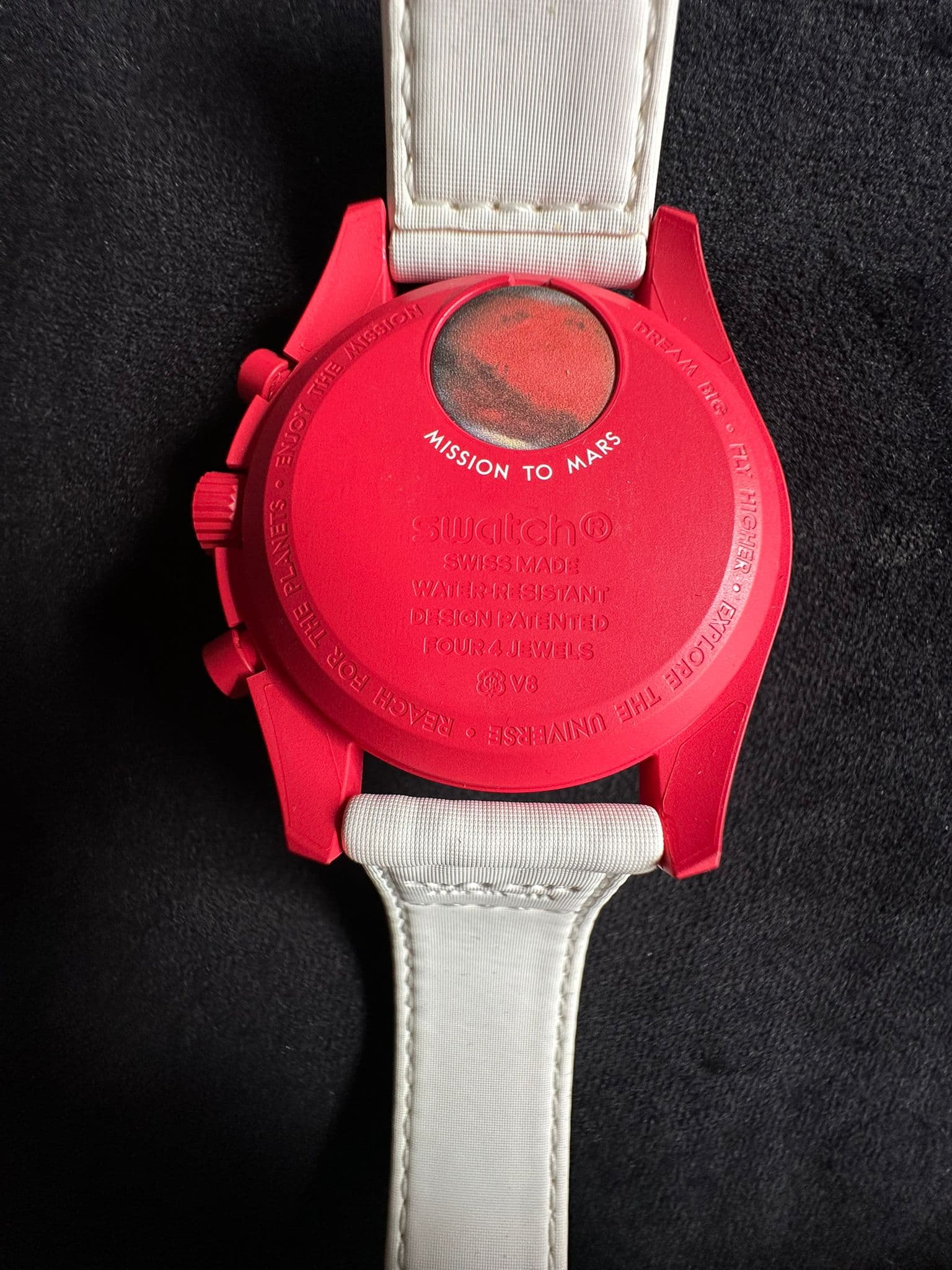 Ceas Omega x Swatch MoonSwatch - Mission to Mars - Quartz - 40mm 5