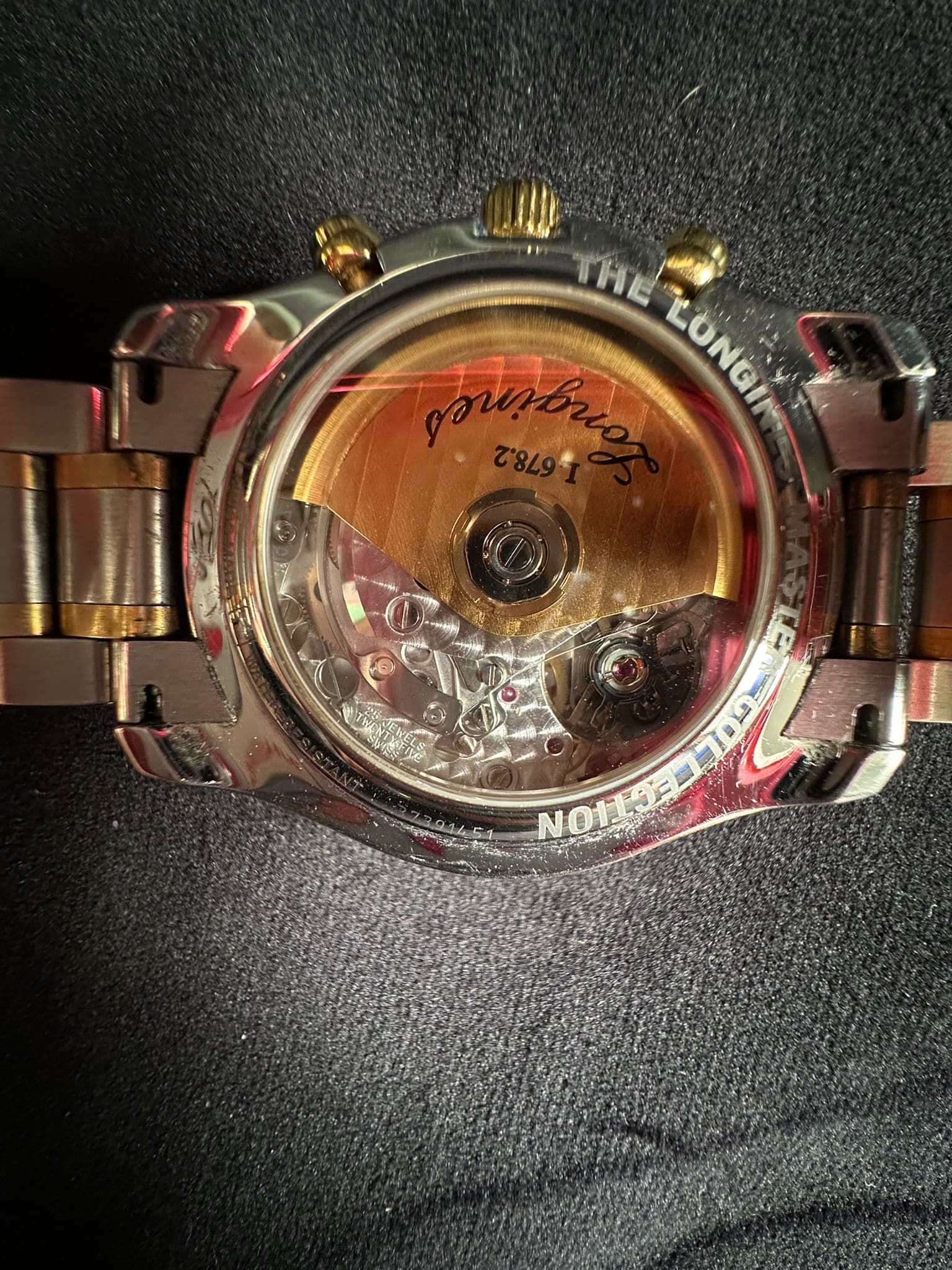 Longines Master Collection Moonphase 40mm – Aur/Oțel – Mecanism Automatic ETA 7751 5