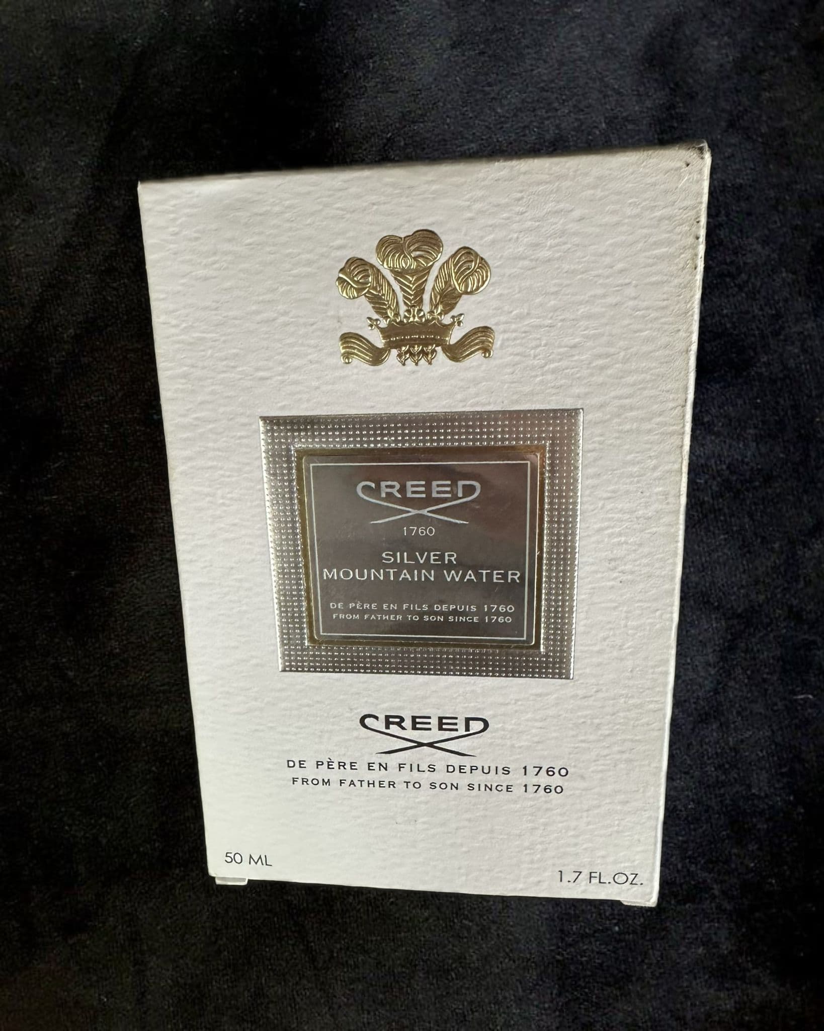 Parfum Creed Silver Mountain Water - EDP - 50ml - Full Box (NFC Tag)