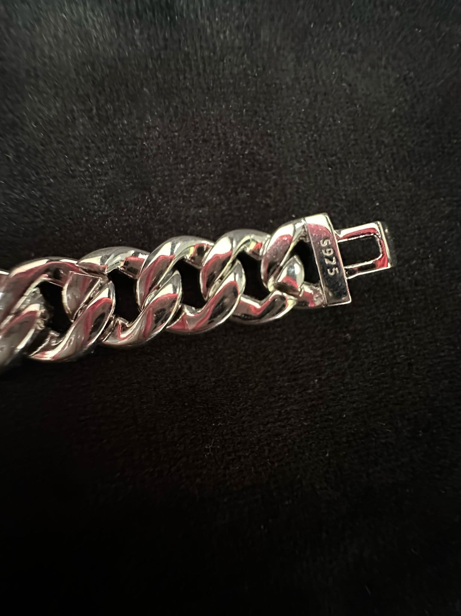 Brățară Cuban Link Iced Out - Argint 925 - 34.10g - Pietre Claritate VVS 3